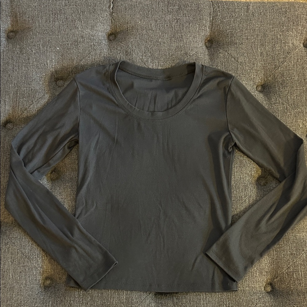 Classic grey Long Sleeve Top